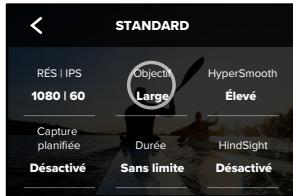 GOPRO HERO 10 - PERSONNALISATION DES PRÉRÉGLAGES - 2
