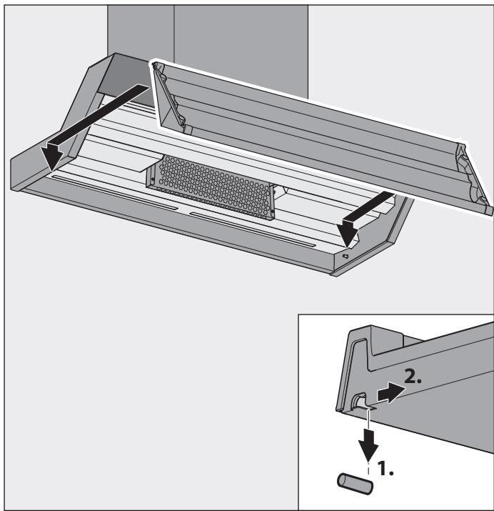 BERBEL BKH 70 FO - De Capillar Trap, stootrand en de onderste schaal monteren - 3
