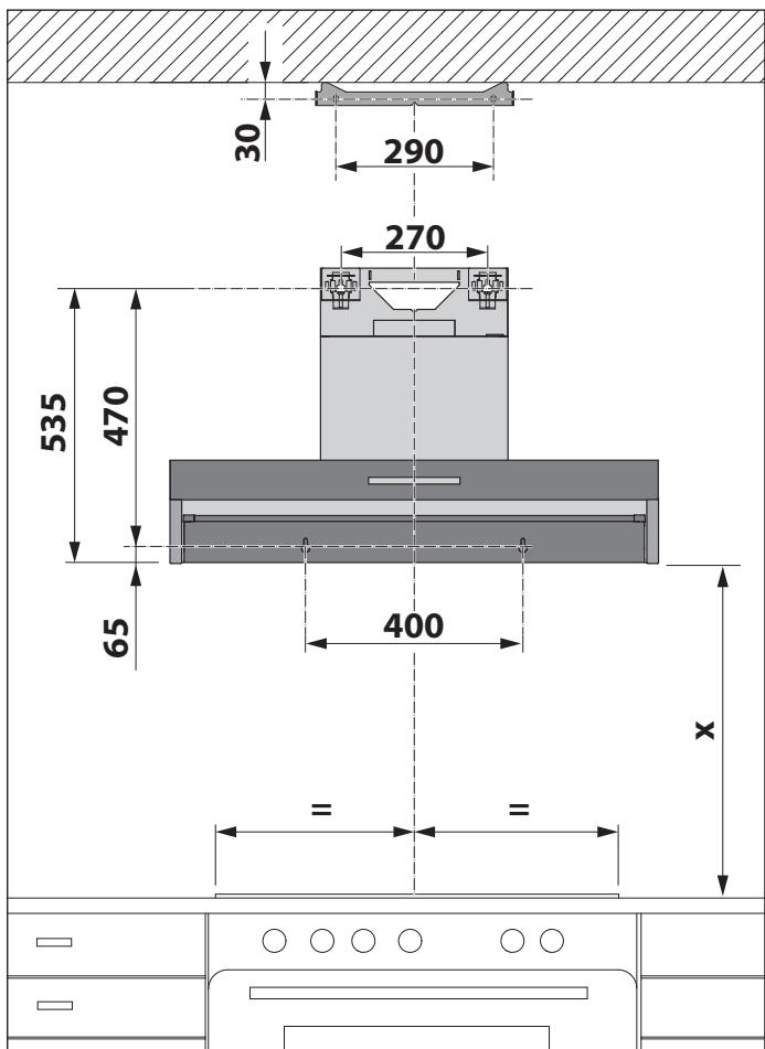 BERBEL BKH 70 FO - Apparaat ophangen - 1