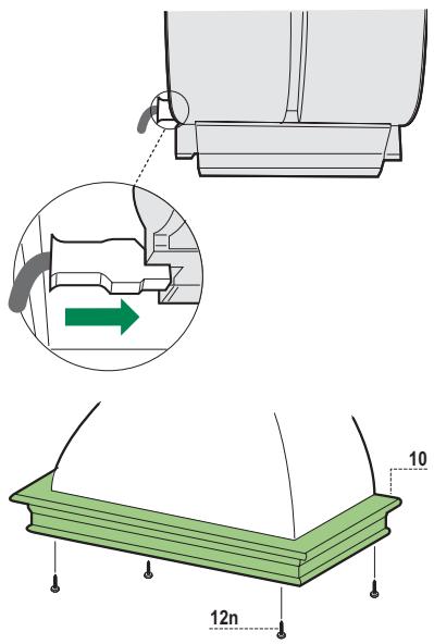 FRANKE COUNTRY LONDRA FCL 602 - Montaggio Cornice mensola - 1