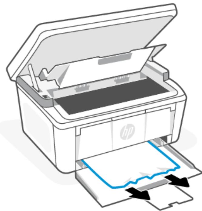 HP M140WE - Suppression de bourages dans le bac d'alimentation - 3