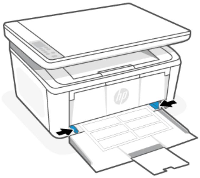 HP M140WE - Chargement des étiquettes - 2