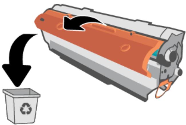 HP M140WE - Retrait et remplacement d'une cartouche de toner - 3