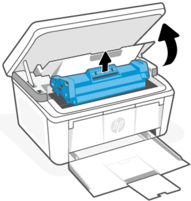 HP M140WE - Suppression du bourrage des zones de sortie - 2