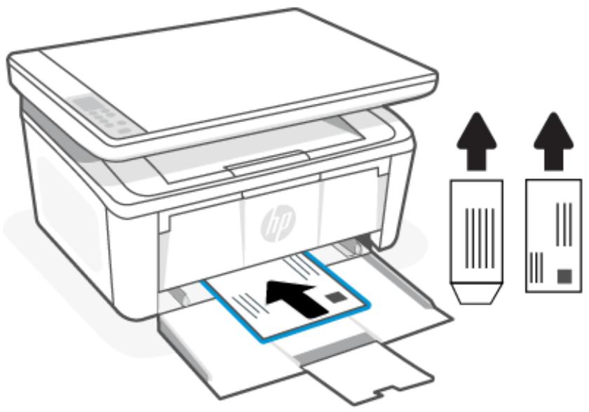 HP M140WE - Chargement des enveloppes - 1