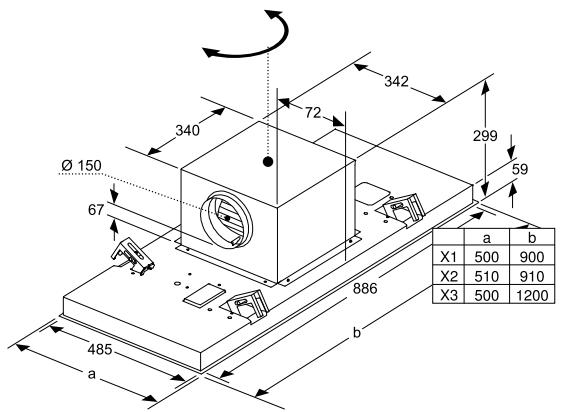SIEMENS LR97CAQ50  -  LR97CAQ20 - Dimensions de l'appareil - 1