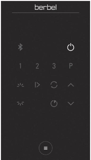 BERBEL BKH 60 FO - Konfiguration mittels berbel-Control-App - 1