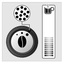KRUPS EA 819E - Preparing the grinder: set the grind fineness (9) - 7