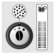 KRUPS EA 819E - Preparing the grinder: set the grind fineness (9) - 6
