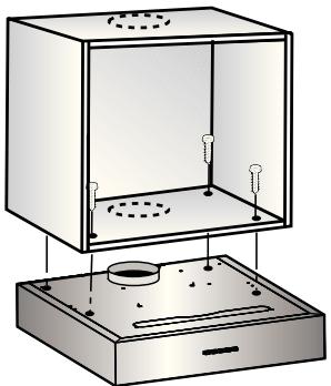 BOSCH DHU665E - Installazione sotto un pensile - 1