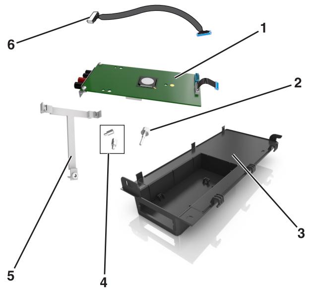 LEXMARK MX611D - Déballez le kit ISP. - 1
