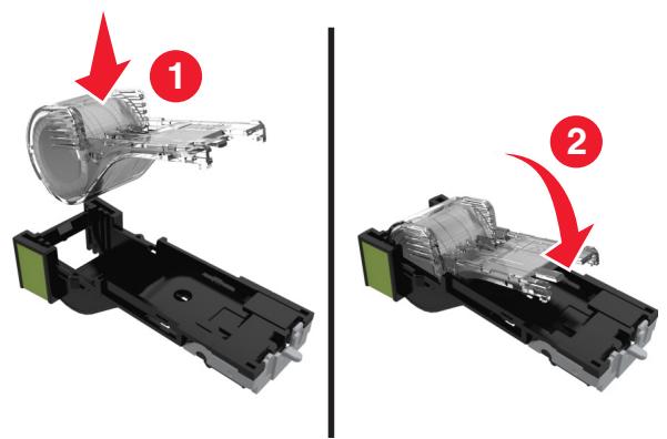 LEXMARK MX611D - Remplacement de la cartouche d'agrafes - 5