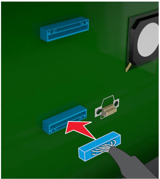 LEXMARK MX611D - Installation d'un disque dur sur l'imprimante - 3