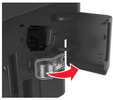 LEXMARK MX611D - Remplacement de la cartouche d'agrafes - 4