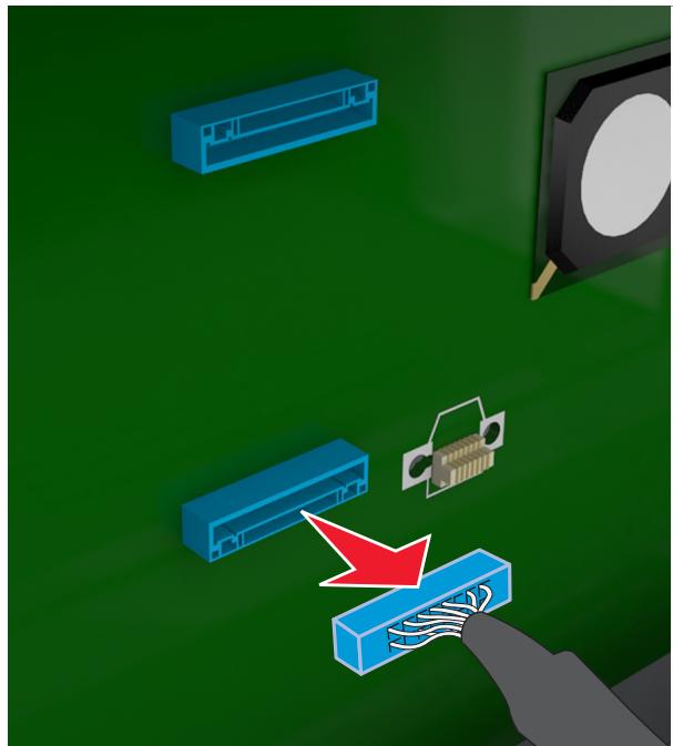 LEXMARK MX611D - Retrait du disque dur de l'imprimante - 2