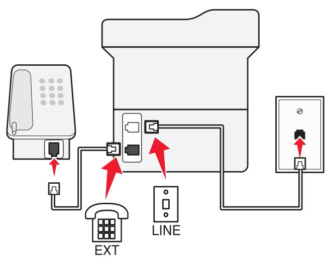 LEXMARK MX611D - Configuration 1 : l'imprimante est directement connectée à un modem câble - 3