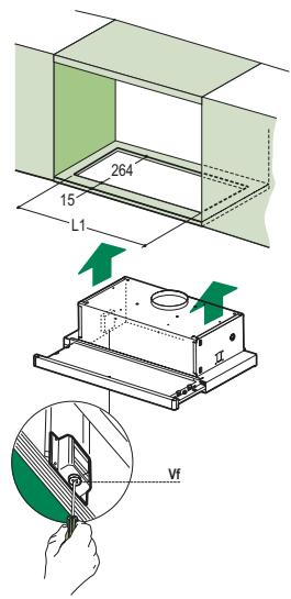 FRANKE STEP FSI 912 GR - MONTAGE AVEC FIXATION PAR ENCLIQUETAGE - 1