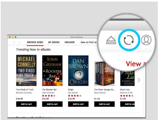 KOBO CLARA 6 - Synchronisation de votre liseuse kobo avec kobo desktop - 1