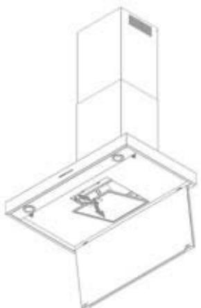 NOVY SALSA 6202 - SALSA 6500 - Accessing the grease filter - 1
