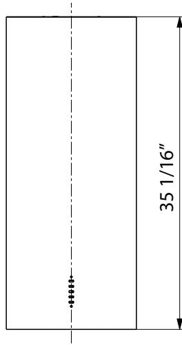 FABER CYLINDRA - DIMENSIONS DE PRODUIT - 3