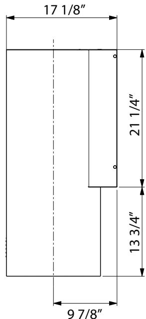 FABER CYLINDRA - DIMENSIONS DE PRODUIT - 2