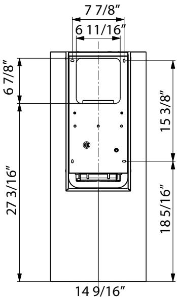 FABER CYLINDRA - DIMENSIONS DE PRODUIT - 1