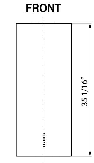 FABER CYLINDRA - PRODUCT DIMENSIONS - 3