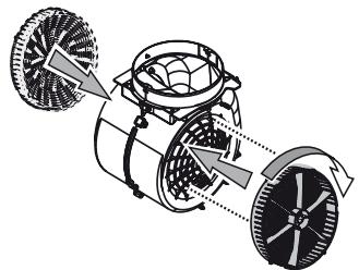 AEG-ELECTROLUX DVB4850M - Aktivt kolfilter som INTE kan rengöras - 1