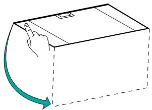 FABER HEAVEN GLASS 2.0 - Openen van het paneel - 1