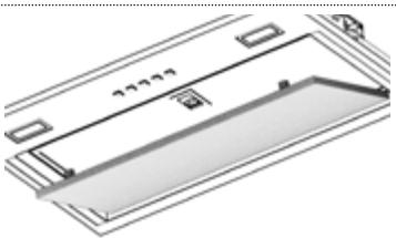 ROBLIN ARIA 520  -  ARIA 700 -  BALTIC 600 -  BALTIC 900 - Remplacement du filtrtre anti-odeurs lavable - 2