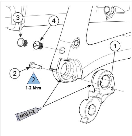 CANNONDALE TOPSTONE NEO - Rear Derailleur Mount - 1