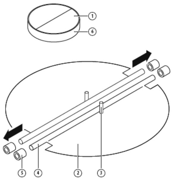 CANDY CBT6130/3X - MONTAGEM DA V-FLAP (Optional) - 1