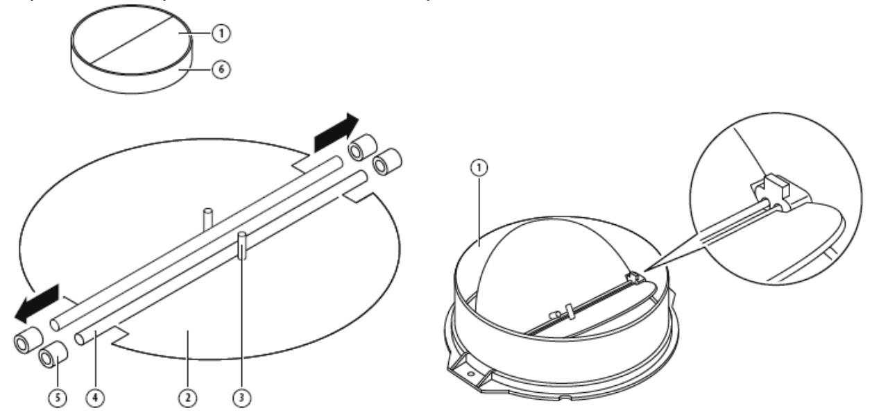 CANDY CBT6130/3X - MOUNTING OF THE V-FLAP ( Optional ) - 1