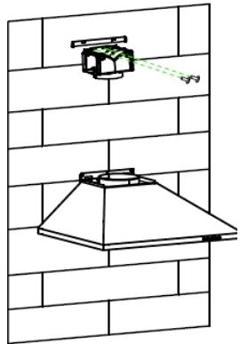 HOOVER HTS6CBK3X - INSTALACIÓN DE DEFLECTOR DE AIRE PARA PIRÁMIDE Y MODELOS SLANT): - 2