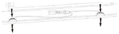 HOOVER HTS6CBK3X - Schimbarea unui bec - 1