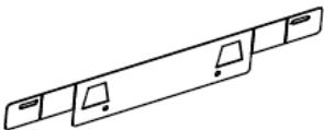 HOOVER HTS6CBK3X - Fixer le clapet anti-retour pour la sortie d'air de la hotte. Puis, le tuyau d'échappement est à fixer sur le clapet anti retour comme indiqué ci-dessous - 5