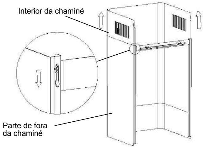 HOOVER HTS6CBK3X - INSTALAÇÃO (ventilação para o exterior - fixação na parede) - 9