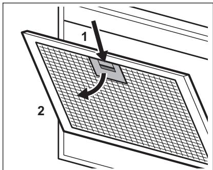 ELECTROLUX KFIA19R - Pour nettoyer le filtré : - 1