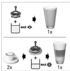 DELONGHI EN 265 NESPRESSO CITIZ & MILK - PROGRAMMIERUNG DER TASSENMENGE - 5