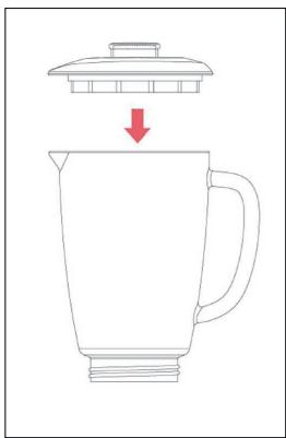 WILFA BLP-1200 - UTILISATION DU RÉCIPIENT EN VERRE - 1