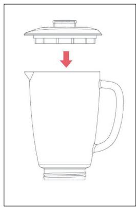 WILFA BLP-1200 - Pulse/Auto-knapp - 1