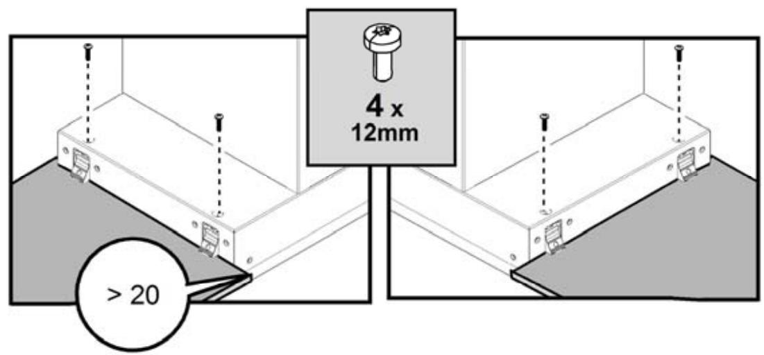 ELICA HIDDEN  -  HIDDEN GLASS - Attention - 18