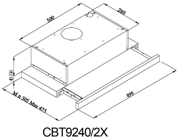 CANDY CBT9240X - ESQUÉMAS TÉCNICOS - 1