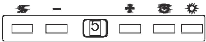 CANDY CBT9240X - Interruptor digital 5 Veloc - 1