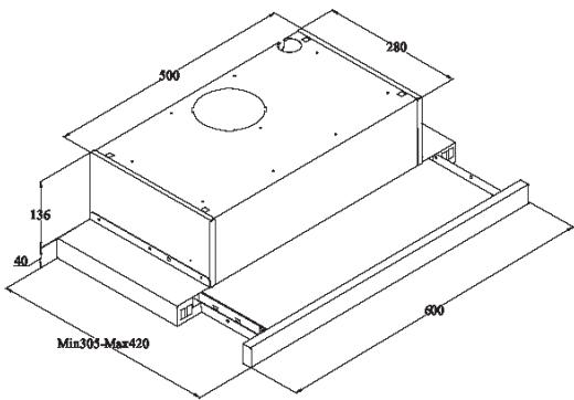 CANDY CBT9240X - RYSUNEK TECHNICZNY - 3