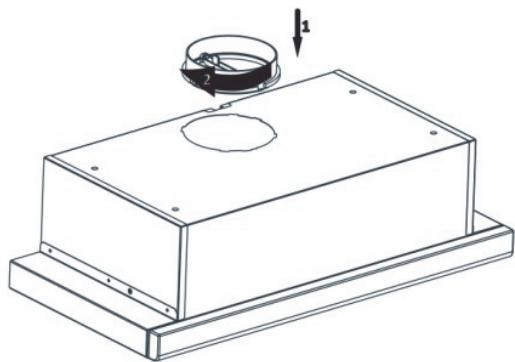 CANDY CBT9240X - Perçage des trous de suspension - 3