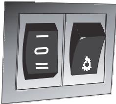 CANDY CBT9240X - Contact basculant 2 vitesses - 1