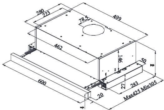 CANDY CBT9240X - DESSIN TECHNIQUE - 2