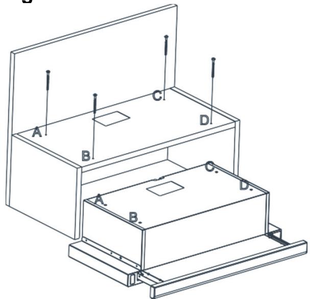 CANDY CBT9240X - Fori da praticare per il supporto - 2