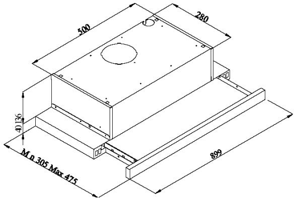 CANDY CBT9240X - TECHNICKY NAKRES - 1